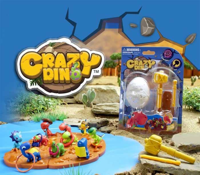 Crazy Dino Dinosaurus iznenađenja u jajetu