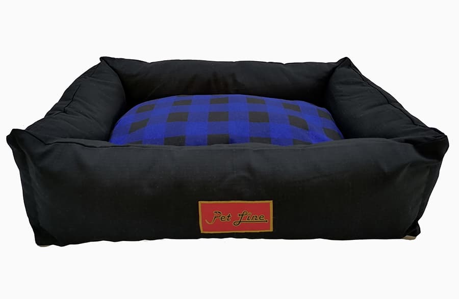 Pet Line Krevet za psa - Četvrtasti Karirani Veličina M P803M-2-23