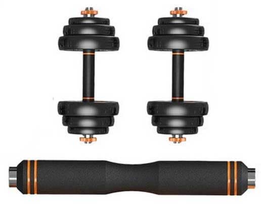 FED Set tegova 20 kg FED-8007 Black