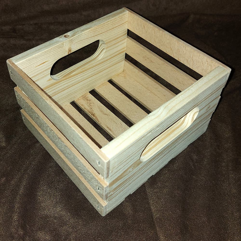 Ulmus Drvena korpa za hleb 15x16cm