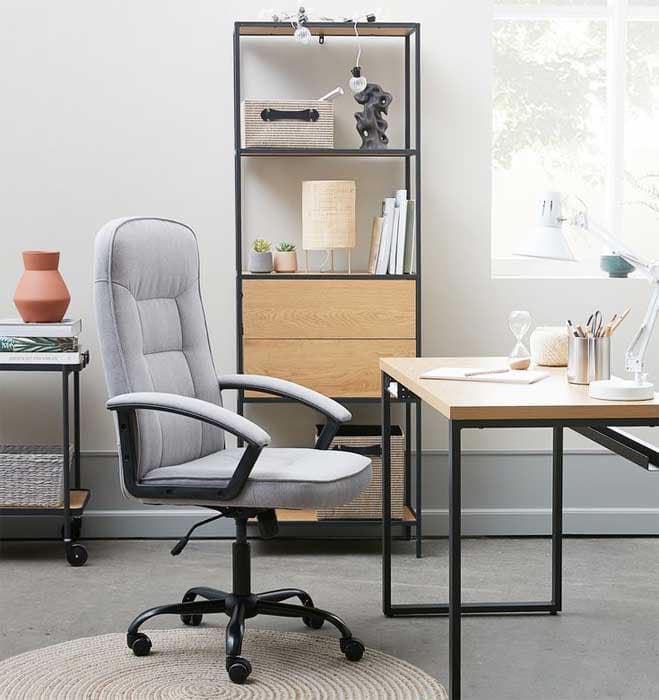 Kancelarijska radna stolica Thunder Grey