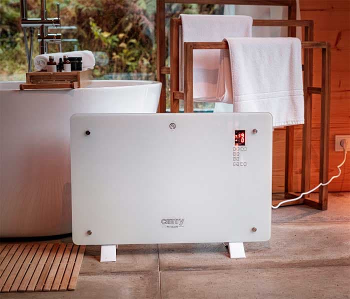 Konvektorska grejalica sa staklenim panelom Camry CR7721