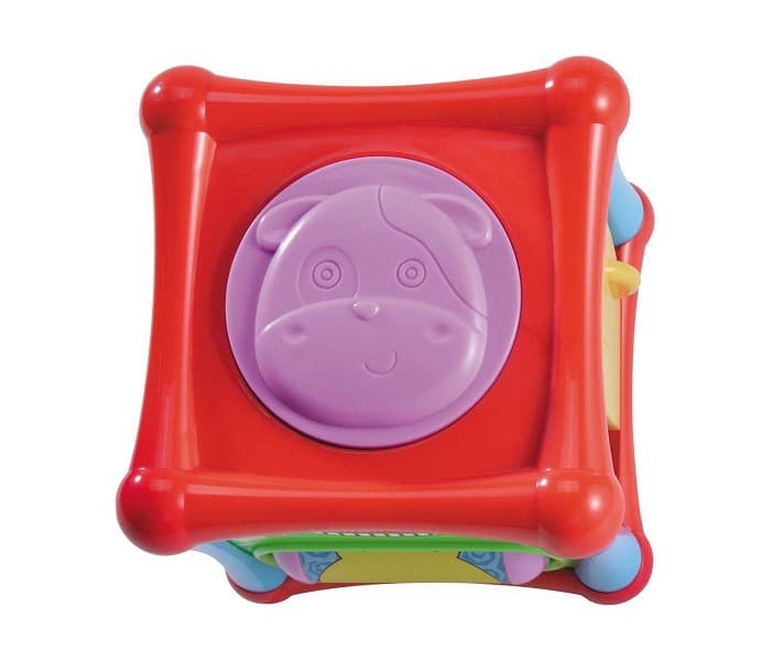 INFUNBEBE igračka za bebe moja prva kocka sa aktivnostima 6M+