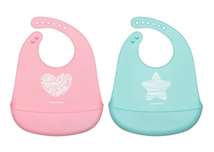 Canpol Babies Silikonska Portikla sa džepom Pastel 74/024