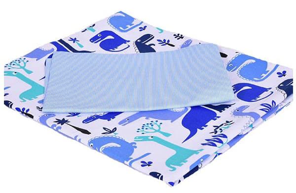 Dečija posteljina 140x100cm Blue Dino