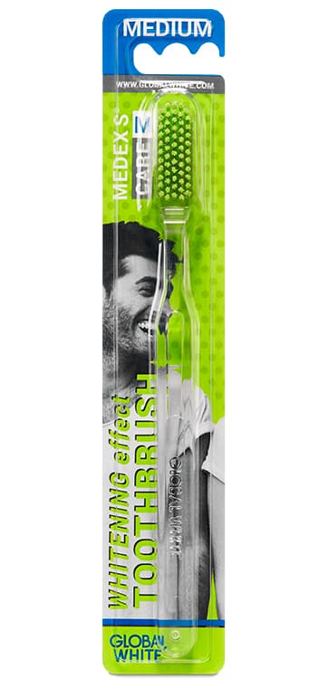 Global white četkica za zube - medium
