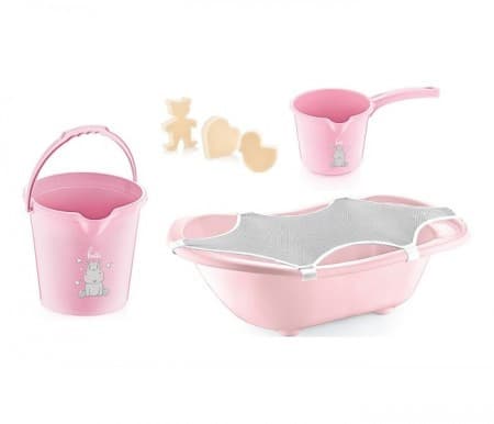 Babyjem set za kupanje 5 delova pink 92-24392