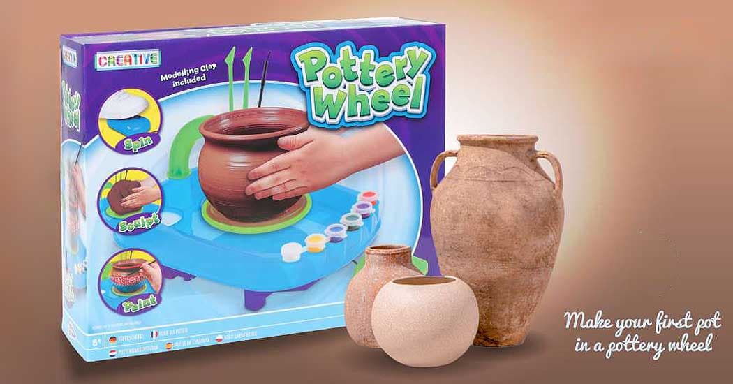 CLEVER Grnčarski točak dečiji set za igru