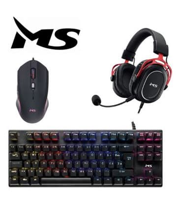 MS gejmerski paket - slušalice C900, miš C335, tastatura C515
