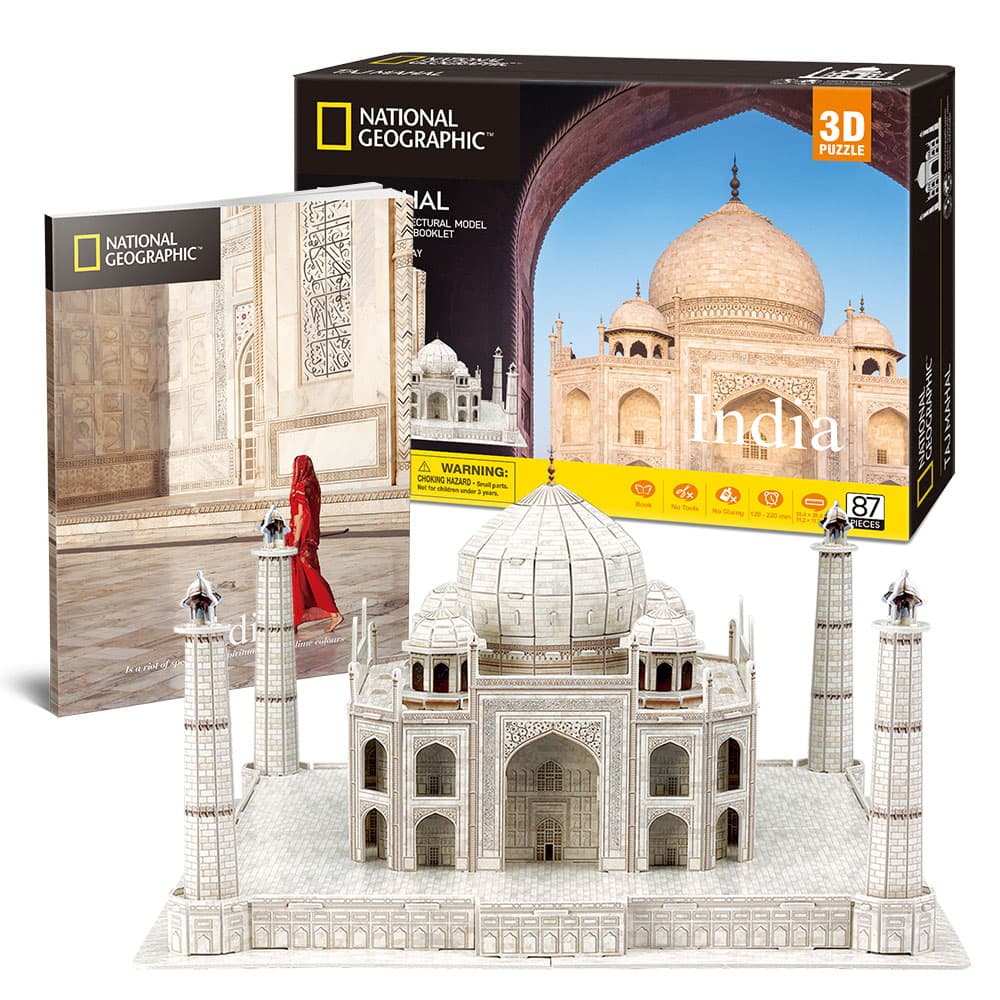 CubicFun National Geographic 3D Puzzle Taj Mahal DS0981h