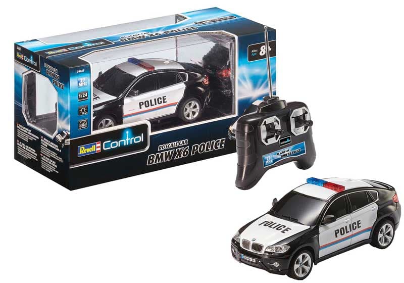 Revell Auto na daljinsko upravljanje BMW X6 Police 1:24 24655