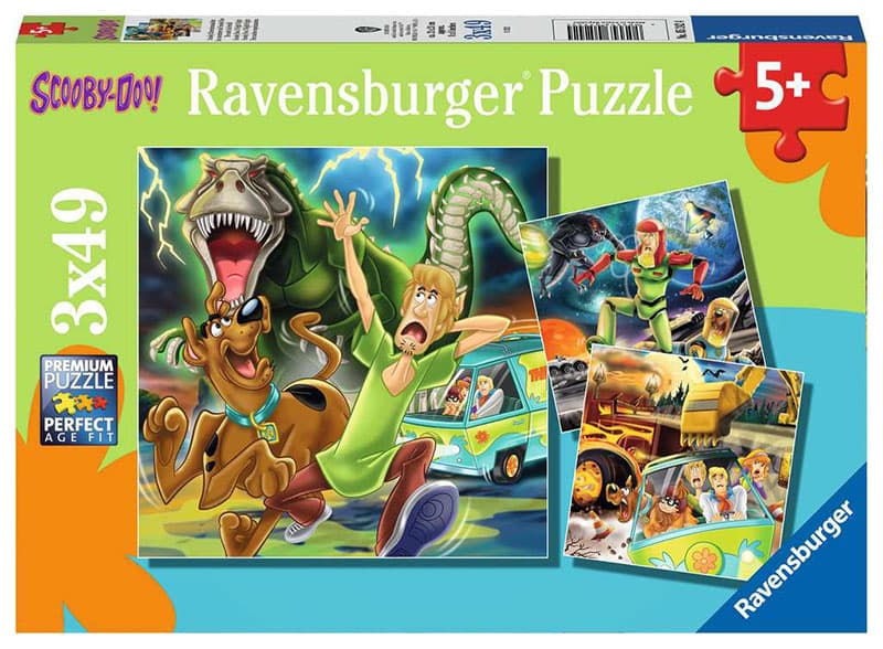 Scooby Doo Puzzle slagalica 3x49 delova Ravensburger 05242