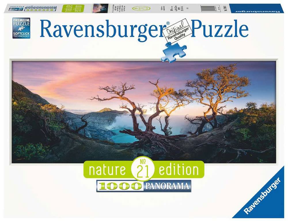 Ravensburger Puzzle slagalica 1000 delova Sumporno jezero na Javi 17094