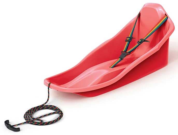 Sanke Prosperplast Topo Sa užetom za vuču i pojasom za vezivanje Crvene