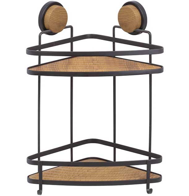 Ugaona polica za kupatilo Metalife MagicFix Elegance