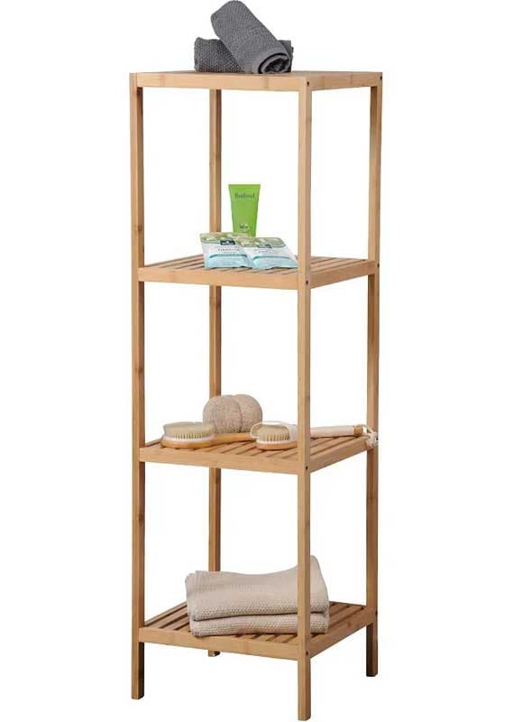 Kesper Višenamenska polica od bambusa sa 4 nivoa 19434