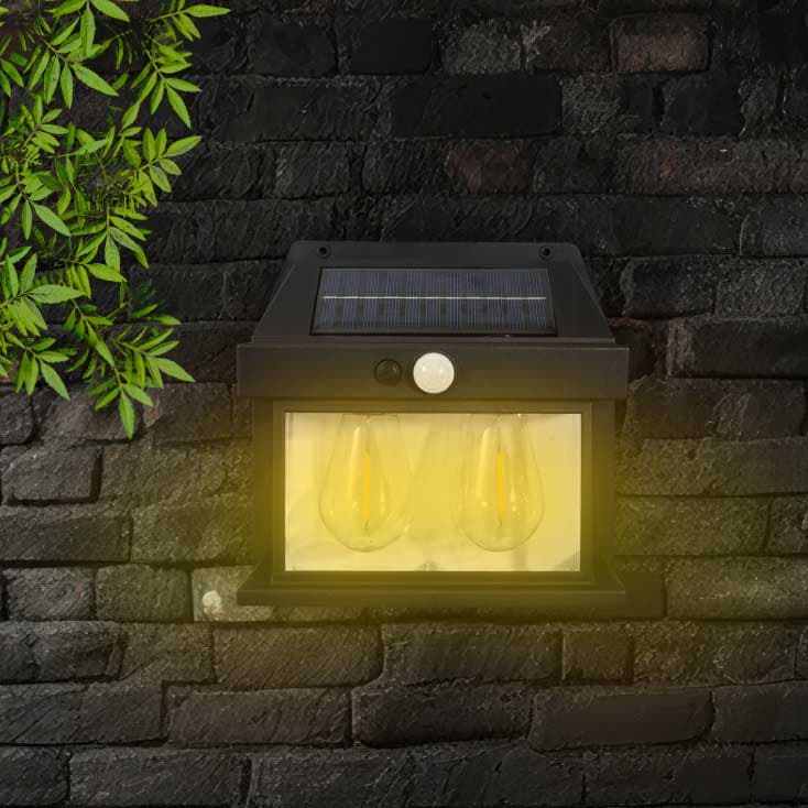 Zidna solarna lampa sa senzorom pokreta YW13501-3338