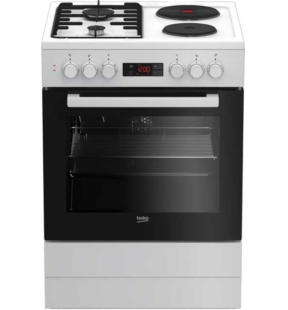 Beko Kombinovani šporet na struju i plin Sa ventilatorskom rernom FSE64320DW