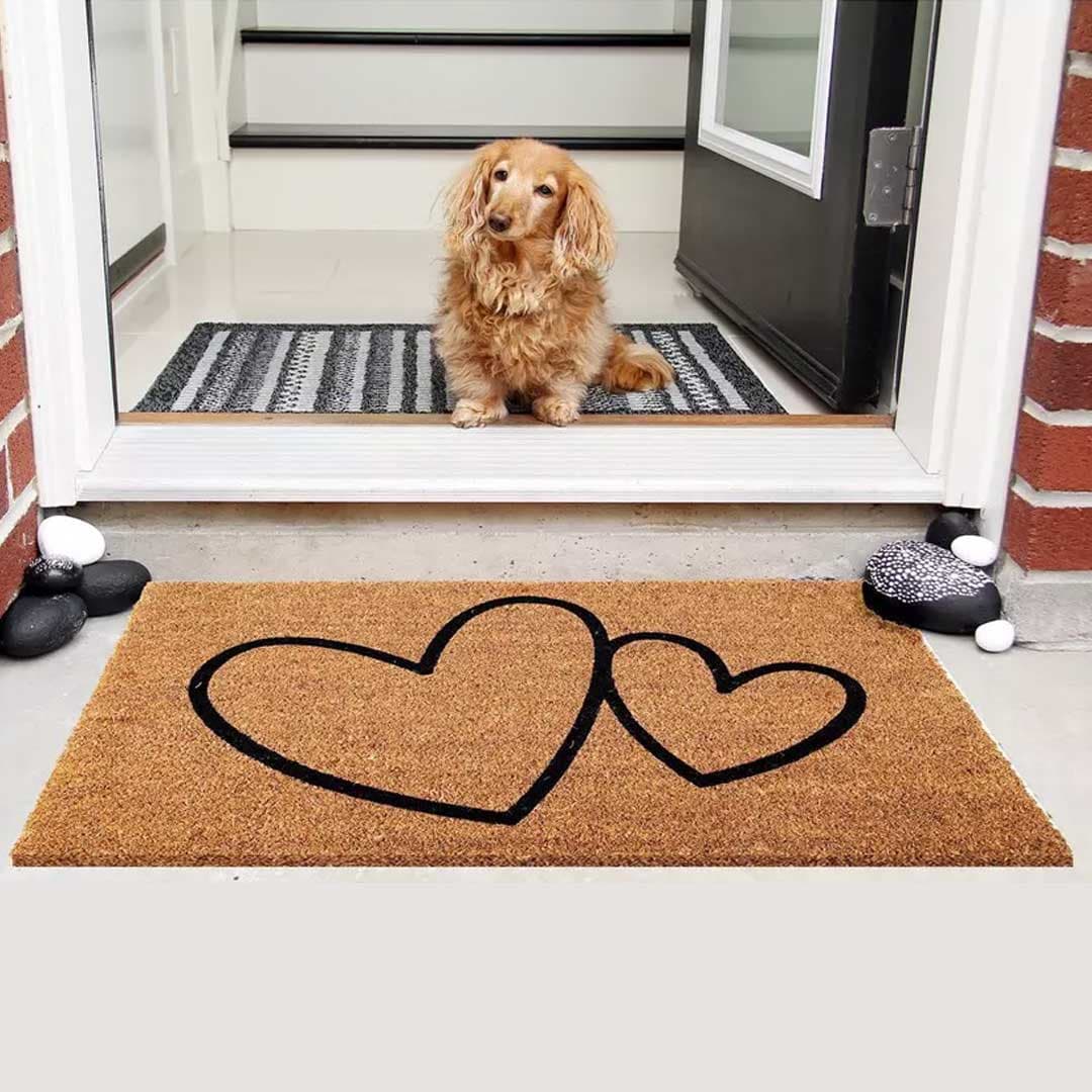 Otirač 45 x 75 cm Hearts- Od Kokosovog Vlakna