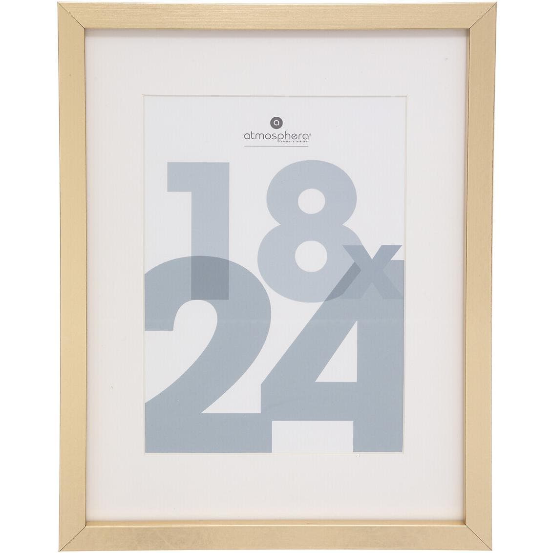 Atmosphera Ram Za Slike 18,8x1,8x25,8cm Mdf/metal Zlatna