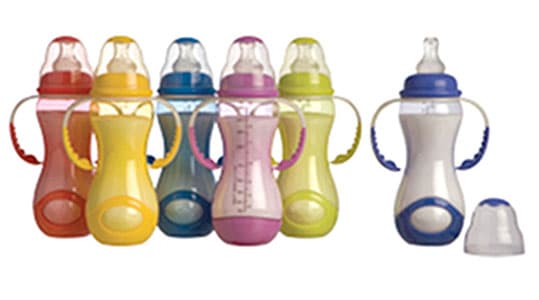 Nuby flašica sa širokim otvorom i ručkama 270ml N-4354