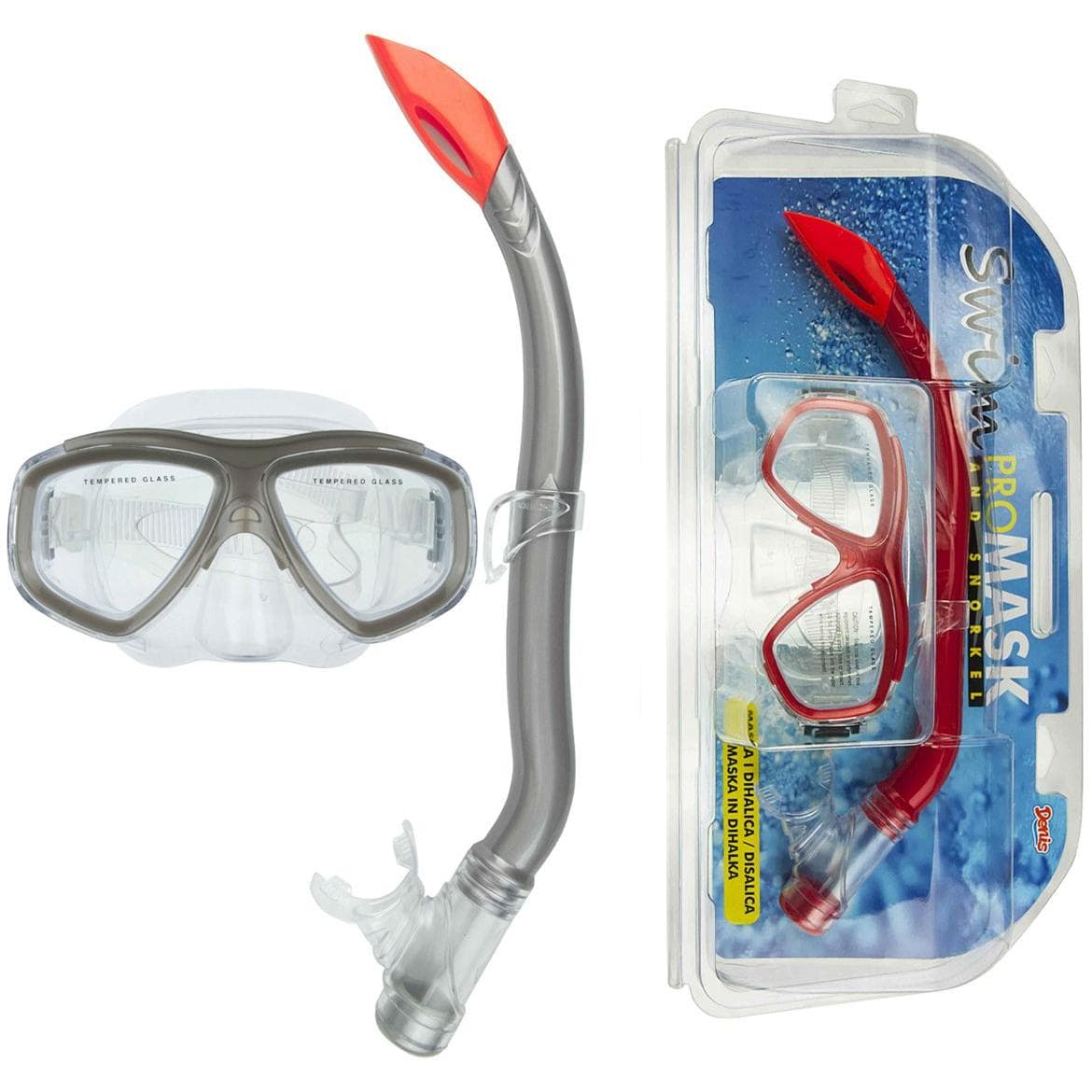 Maska Za Ronjenje Sa Disalicom