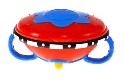 Nuby Wacky činija sa drškama i poklopcem crvena N-5207