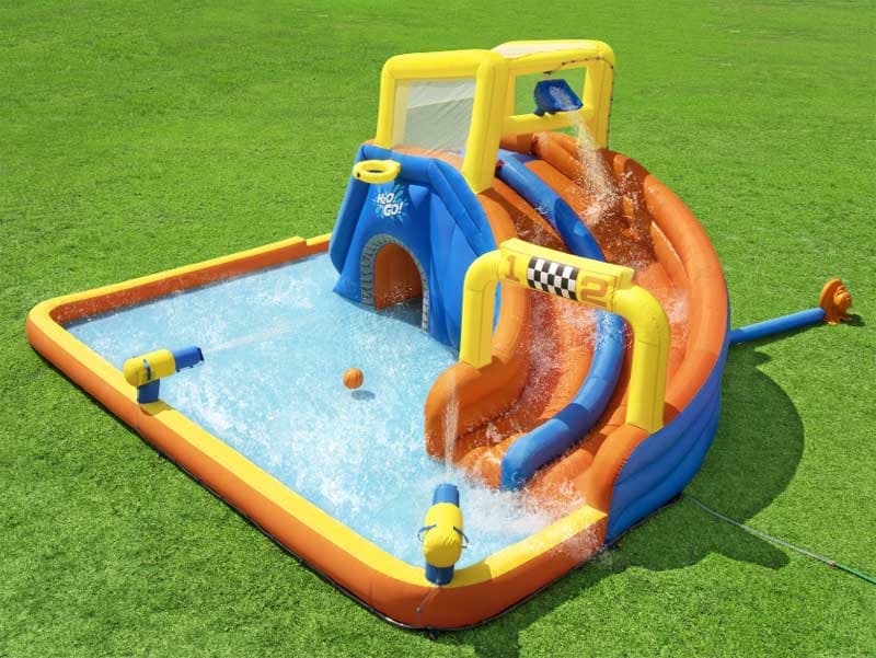 Bestway 53377 Vodeno Igralištance sa bazenom i toboganom 551x502x265