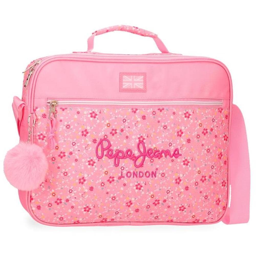 Torba za laptop školska torba 38cm Pepe Jeans Alenka pink 67153