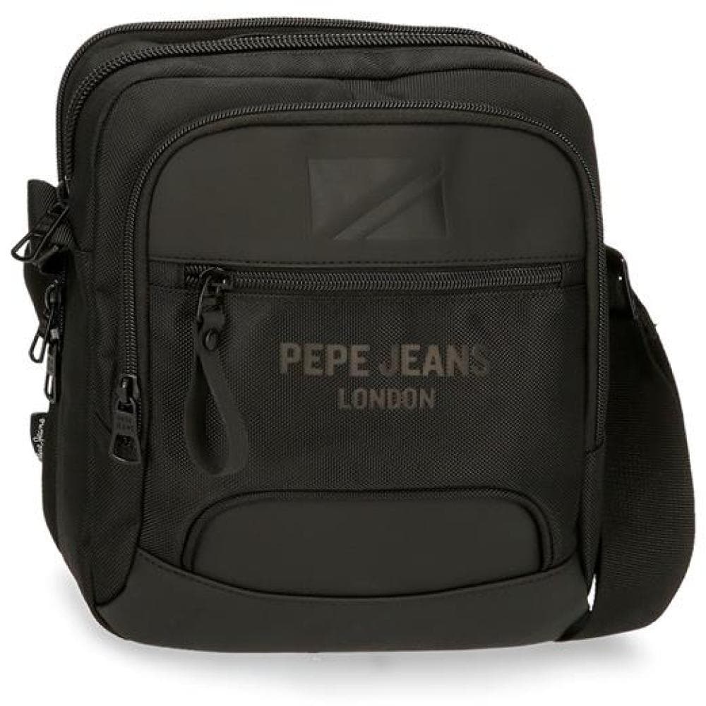 Muška torbica 27cm sa pregradom za tablet Pepe Jeans Bromley black 70657