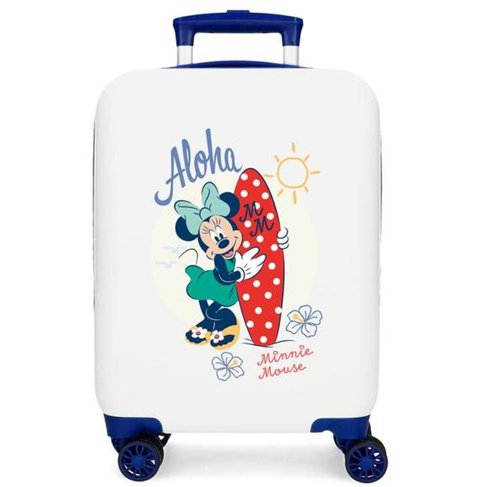 Putni kofer za decu 50cm Disney Minnie Aloha white 47713