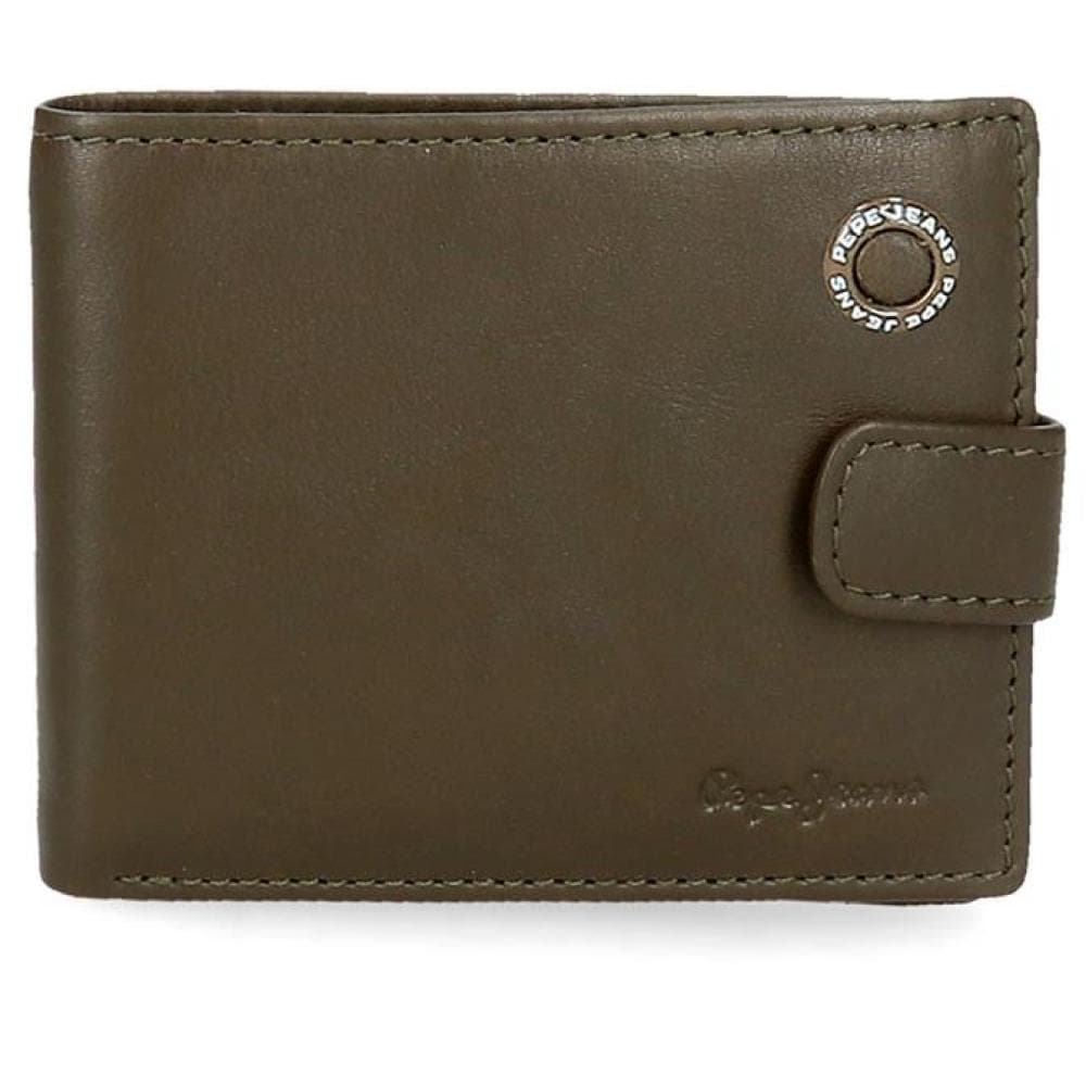 Muški novčanik od prirodne kože Pepe Jeans Badge green 73733