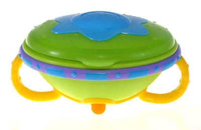 Nuby Wacky činija sa drškama i poklopcem zelena N-5207