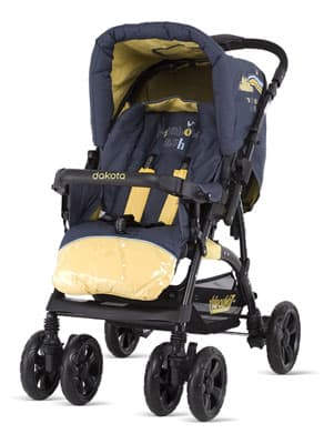 Chipolino duo kolica Dakota yellow