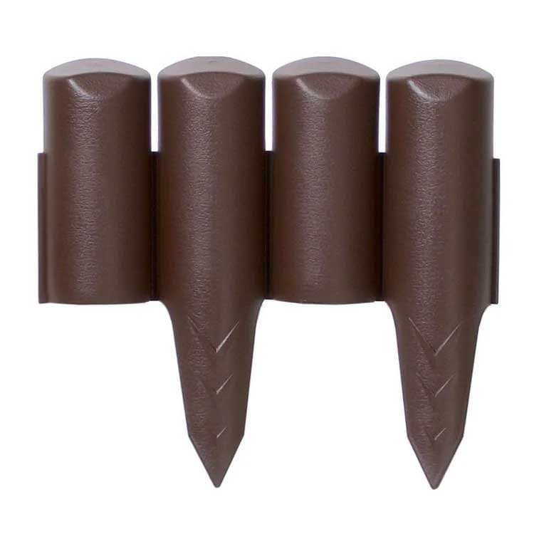 Modularna ogradica za travnjak 2.5m x 13cm Braon Prosperplast