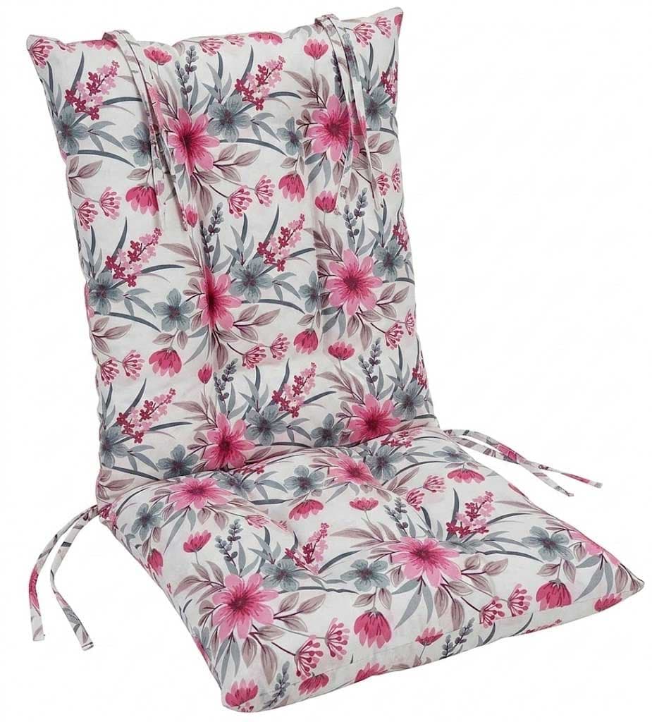 Jastuk Za Stolicu Sa Naslonom 1 kom. 40x80 cm PINK SPRING