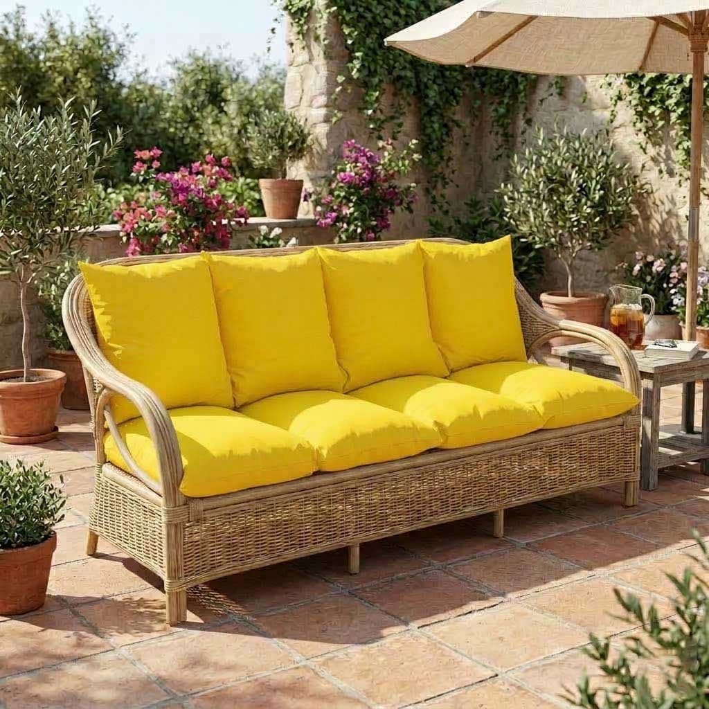 Jastuk Za BaštenskI Trosed 150x50x50 cm YELLOW
