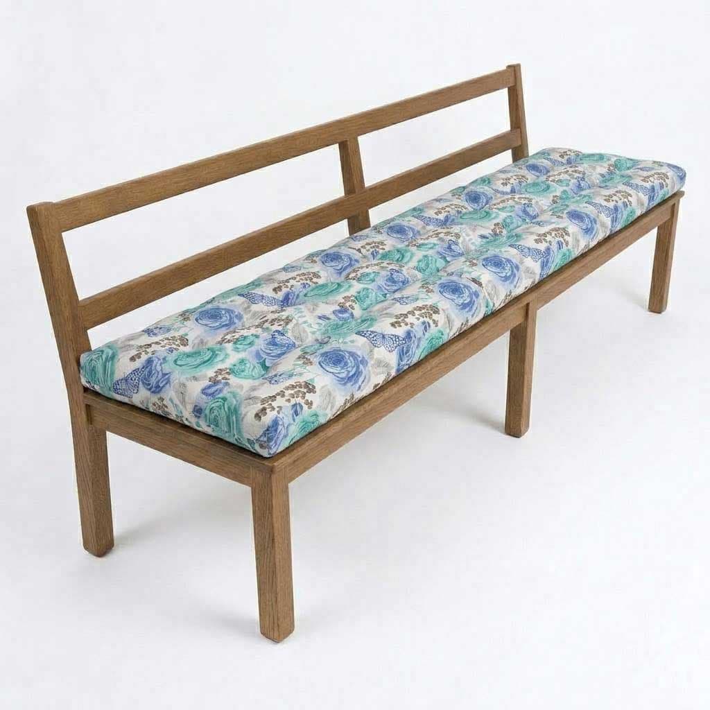 Jastuk za Klupu 200x40cm BLUE ROSES