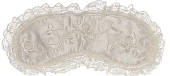 DayDream Maska za spavanje Lace Roses white E-5002