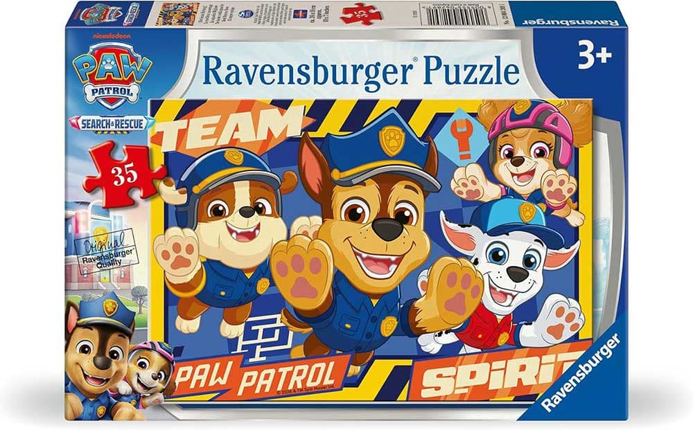 Puzzle za decu 35 delova Šape Patrolnih šapa Ravensburger 12004289