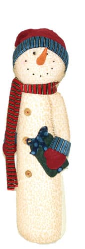 Novogodišnji ukras Sneško sa torbicom 60cm 57-110000