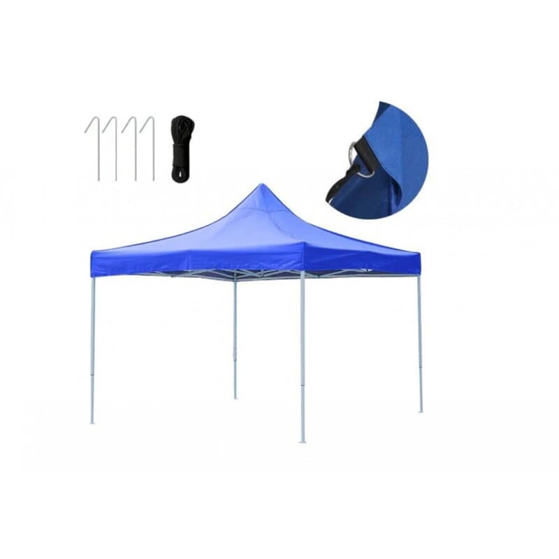 Paviljon sa mehanizmom 3x3m, plavi