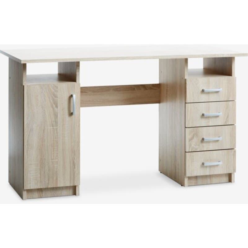 Radni sto EVETOFTE 60x125 cm, svetao hrast