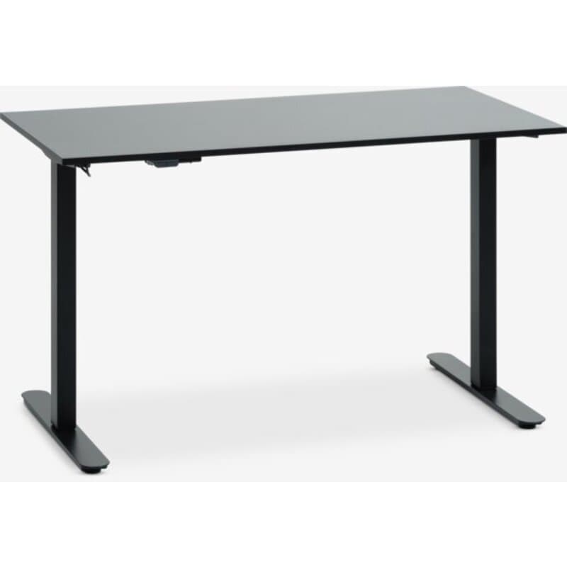 Radni sto sa podesivom visinom SVANEKE 60x120 cm, crna