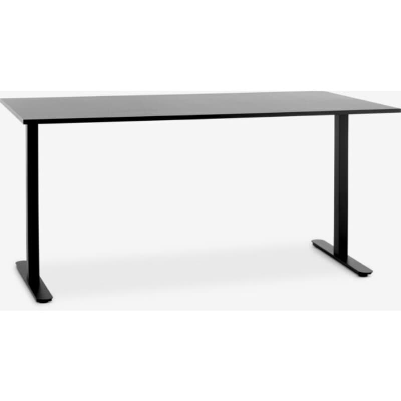 Radni sto STAUNING 80x160 cm, crna
