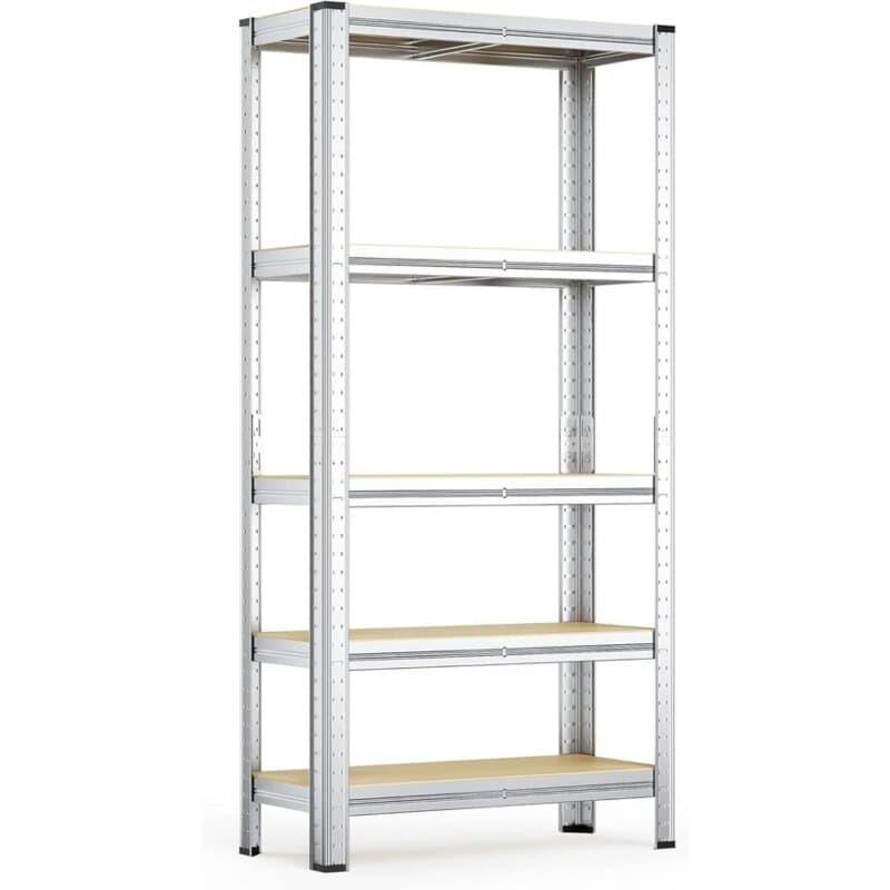 SuperHome Metalna Montažna Polica 180x90x30cm, Nosivost 175kg po Nivou