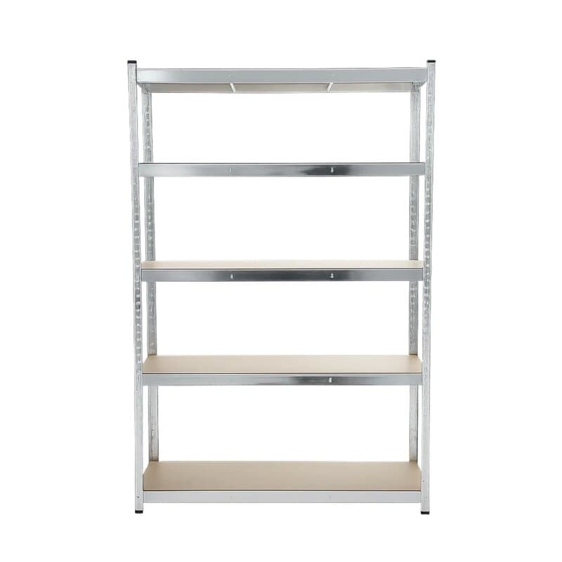 SuperHome Metalna Montažna Polica 180x120x45cm, 5 Nivoa, Nosivost 1125kg