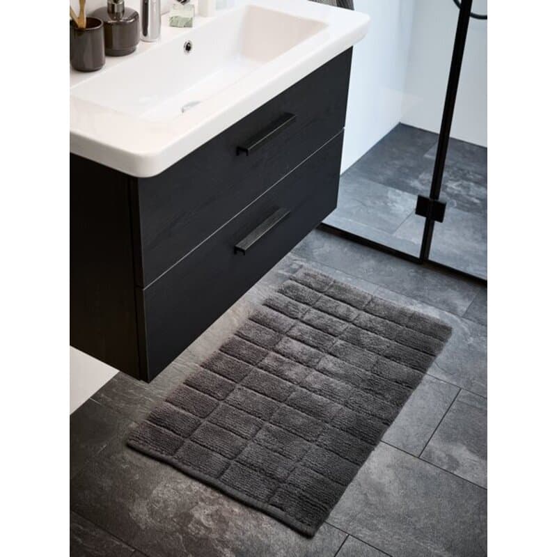 Prostirka za kupatilo HOGSTORP 50x80 antracit siva