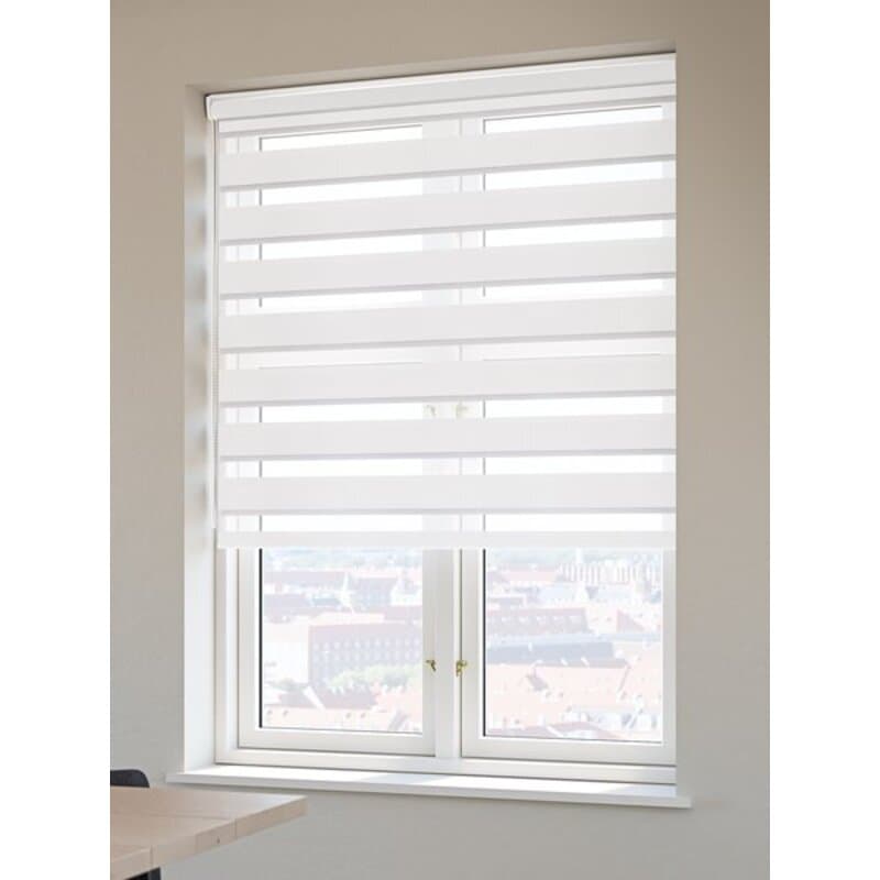 Roletna Duo TOKE 45x180 sa nabor. bela