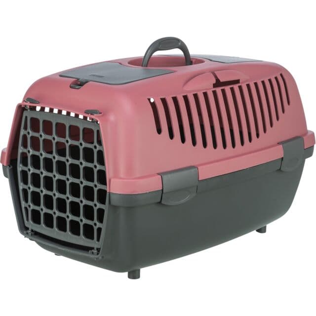 Transporter za mačke i male pse do 8kg Capri 2 vel.XS-S dark grey/antique pink TRIXIE 398212